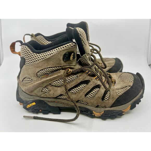 MERRELL WALNUT Continuum Men's (Size 9.5) Vibram Soles J86593W Hiking/Trail Boot - Picture 7 of 8